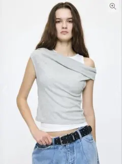 新品タグ付き】 moussy MULTIWAY GATHER ブラウス カーキ - メルカリ