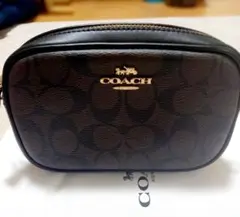 COACH コーチ ショルダーバッグ ポーチ シグネチャー柄