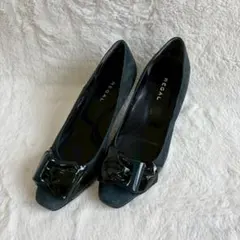 REGAL スウェード パンプス