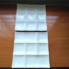 美濃焼ホワイト 7つと9つの区切りプレート２枚セット