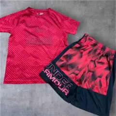 UNDER ARMOUR Tシャツ＆ショートパンツ 140 アンダーアーマー上下