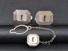 東*方様 YSL カフリンクス タイピン セット シルバーカラーのサムネイル