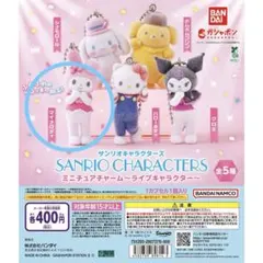サンリオキャラクターズ ミニチュアチャーム ライブキャラクター　マイメロディ
