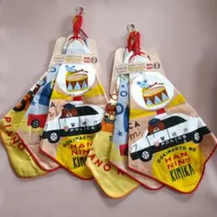 6枚セット　トミカ&トム　ループタオル　タカラトミー