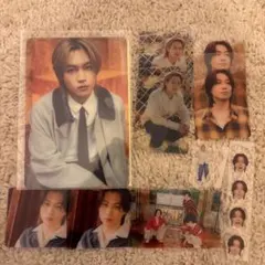 松田元太　TravisJapan カレンダー　クリアカード　かおかおシール