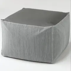 無印良品　体にフィットするソファ用綿デニムカバー ヒッコリー グレー