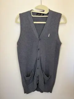 EAST BOY グレー ノースリーブ スクールベスト