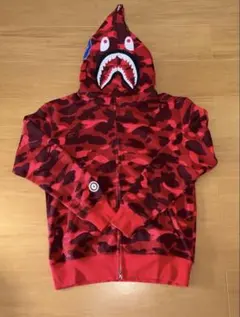 2026年最新】APE シャークパーカー 赤の人気アイテム - メルカリ