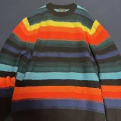 Paul Smith マルチカラー ニットセーター
