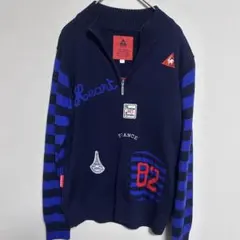 le coq sportif ゴルフセーター M ネイビー