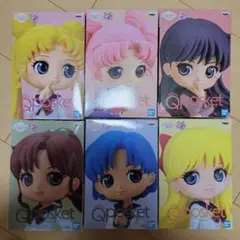 Qposket セーラームーン フィギュアセット 6種