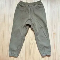 無印 チノパン カーキ 100