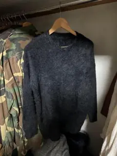 Vintage モヘア　ニット　黒