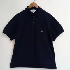 LACOSTE ネイビー ポロシャツ SHIPS別注 青ワニ
