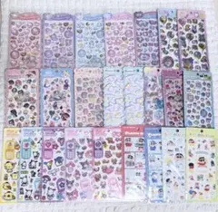 正規品 ボンボンドロップシール等 まとめ売り 41点 サンリオ たまごっち など