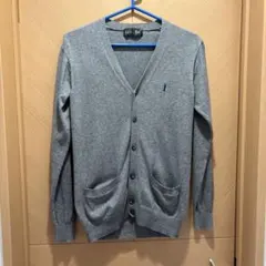 EAST BOY グレー Vネック カーディガン 9号