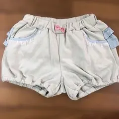 petit main フリル付きショートパンツ 110