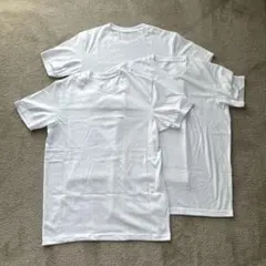 UNIQLO 3枚 ドライカラークルーネックTシャツ M 白