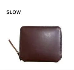 【未使用保管品】　SLOW スロウ　ハービー　財布　レッドブラウンのサムネイル