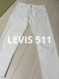 LEVIS 511 リーバイス　ホワイトデニム　W29