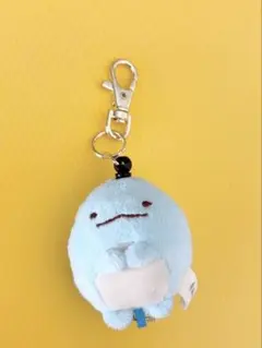 【新品・未使用】すみっコぐらし とかげ ぬいぐるみリールキーホルダー