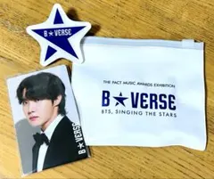 B★VERSE 入場特典　トレカ＆バッジ＆ケース　ホビ ホソク J-HOPE