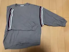 OLIVE des OLIVE ワッフルカットソー ブラウン M