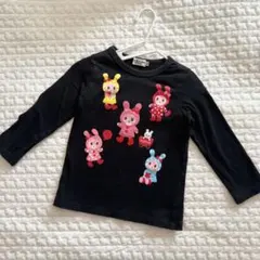 ミキハウス　ホットビスケッツ　ロンT 100 Tシャツ　長袖