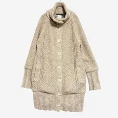 スタニングルアー　ニットコート　厚手　ベージュ　F