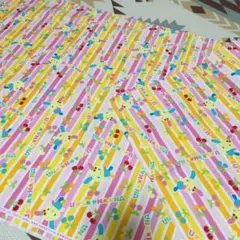 ウサハナ　サンリオ　プリント生地 112✕103