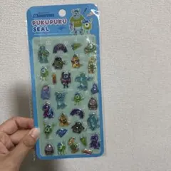 モンスターズインク ディズニーぷくぷくシール