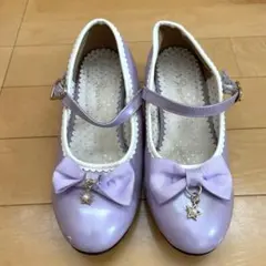 22.0フォーマルシューズ　パープル