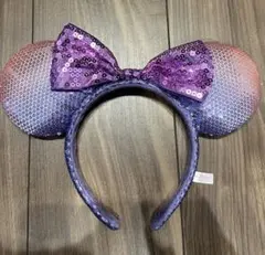 ディズニー カチューシャ スパンコール