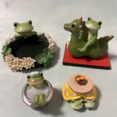 とと様　コポー　カエル　フィギュアセット 4体