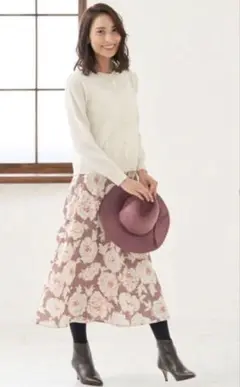 美品 ANAYI アナイ 2019AW スカート 36