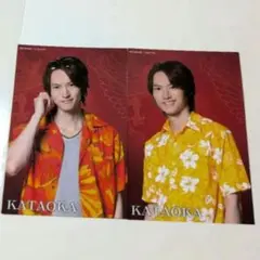 NATSLIVE CAFE コラボカフェ カード 片岡 和田雅成 あなたを殺す旅
