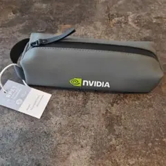 NVIDIA ペンケース 筆箱 グレー RPET素材