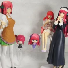 中野二乃 5種 五等分の花嫁 美少女フィギュア まとめ売り