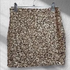 ミニスカート 【S】スパンコール タイトスカート パーティー レディース