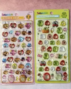 新品）たまごっち　ボンボンドロップシール　2点セット　シール帳　人気