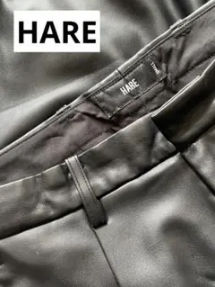 HARE ハレ　men'sレザー ワイドパンツのサムネイル
