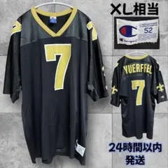 【XL相当 ※52】メキシコ製 チャンピオン NFL セインツ ゲームシャツ