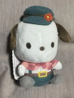 ポチャッコ Cafe TSUBAKI マスコット ぬいぐるみ