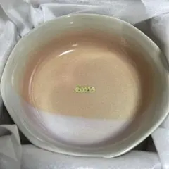 【新品 未使用 】萩焼 八角菓子鉢 天鵬山 菓子器 食器 茶道 伝統工芸品