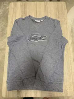 LACOSTE グレー スウェット トレーナー　Mサイズのサムネイル