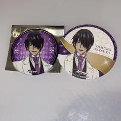 黒子のバスケ　 氷室辰也　 グリッターバッジ 　白スーツver.　 GiGO