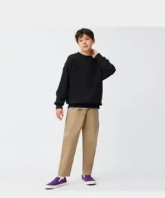 オーバーサイズスウェットプルオーバー