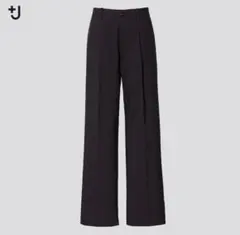 UNIQLO ユニクロ +J ジルサンダー ワイドパンツ ブラック 64