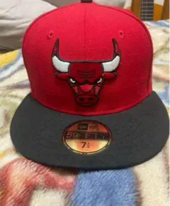 【美品】ニューエラ シカゴ・ブルズ 59FIFTY 7 1/4(57.7cm)