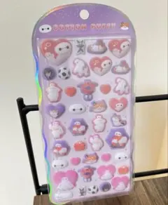 【正規品】コットンパフィーシール ベイマックス　ボンボンドロップシール